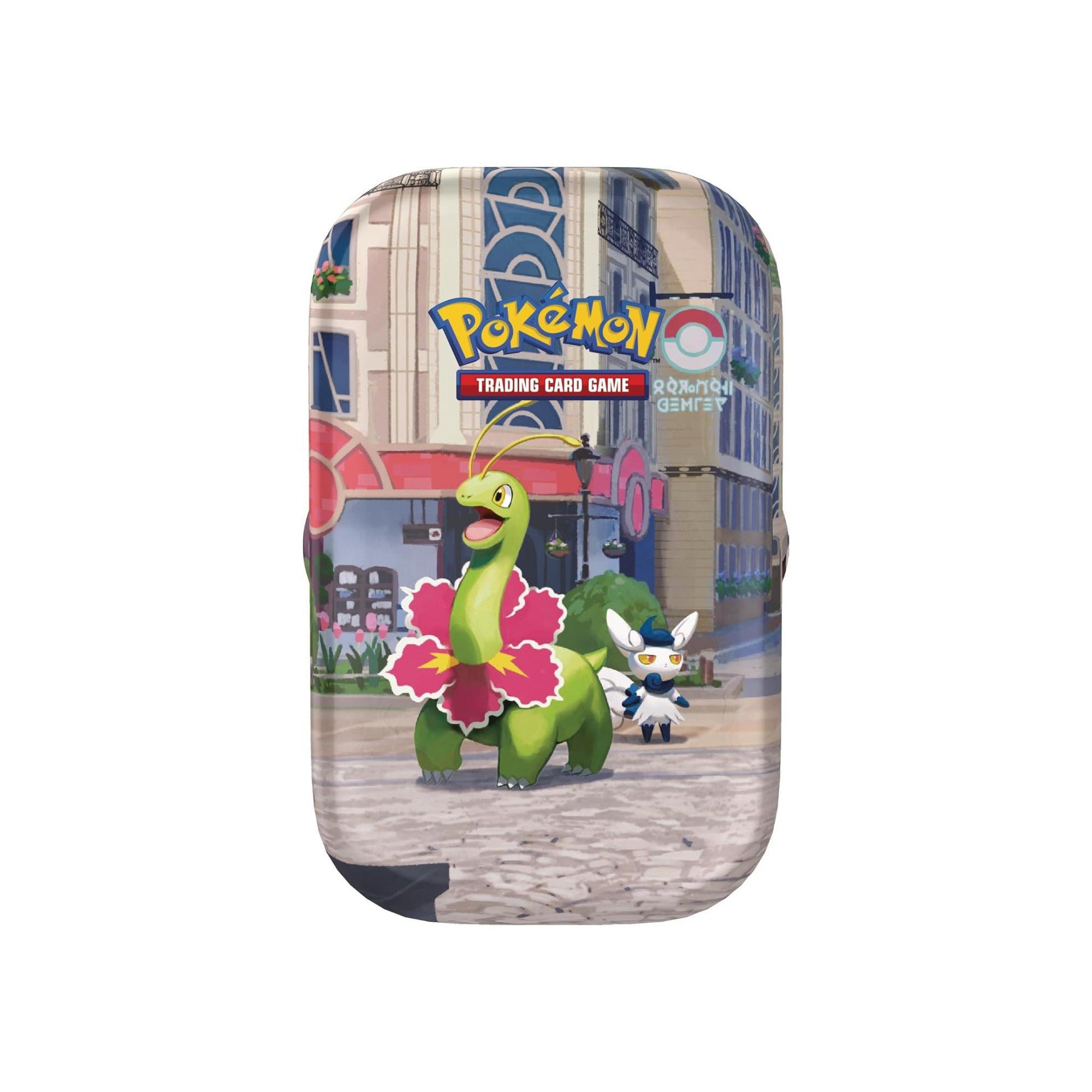 Mini lata Ciudad Luminalia Meganium Pokémon TCG