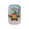 Mini lata Ciudad Luminalia Emboar Pokémon TCG