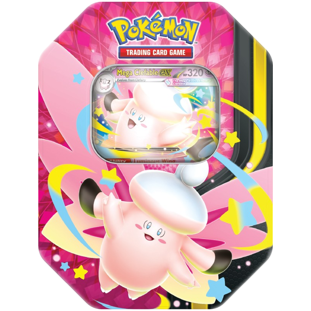 Lata Mega Clefable ex Pokémon TCG